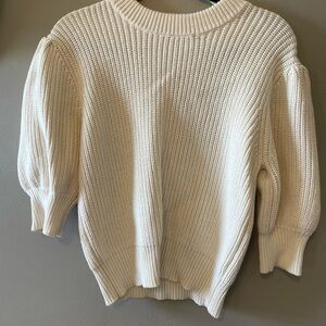 Rebecca Minkoff Cream Knit Sweater